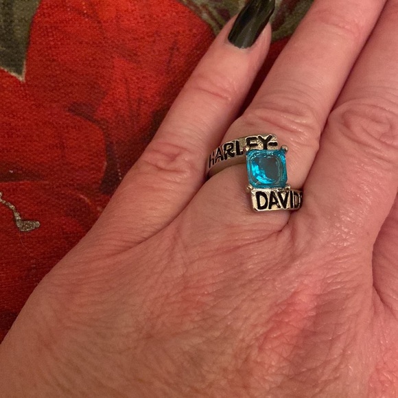 - Limited! 🌸💐HD Tropical Blue Stone Rings - Picture 2 of 3